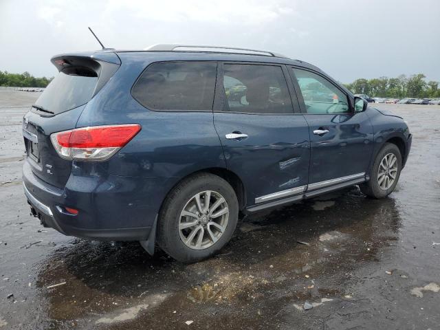 5N1AR2MM6EC712629 - 2014 NISSAN PATHFINDER S BLUE photo 3