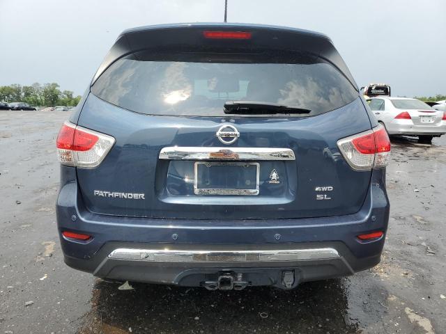 5N1AR2MM6EC712629 - 2014 NISSAN PATHFINDER S BLUE photo 6