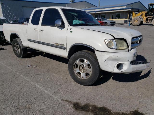 5TBRN34103S341700 - 2003 TOYOTA TUNDRA ACCESS CAB SR5 WHITE photo 4