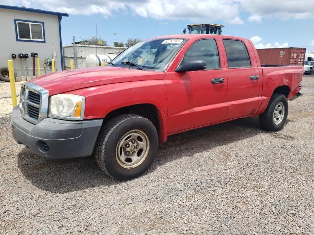 1D7HE28K07S258951 - 2007 DODGE DAKOTA QUAD RED photo 1