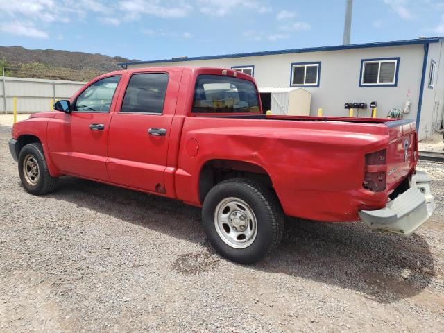 1D7HE28K07S258951 - 2007 DODGE DAKOTA QUAD RED photo 2