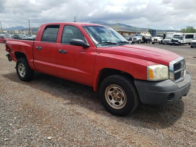 1D7HE28K07S258951 - 2007 DODGE DAKOTA QUAD RED photo 4