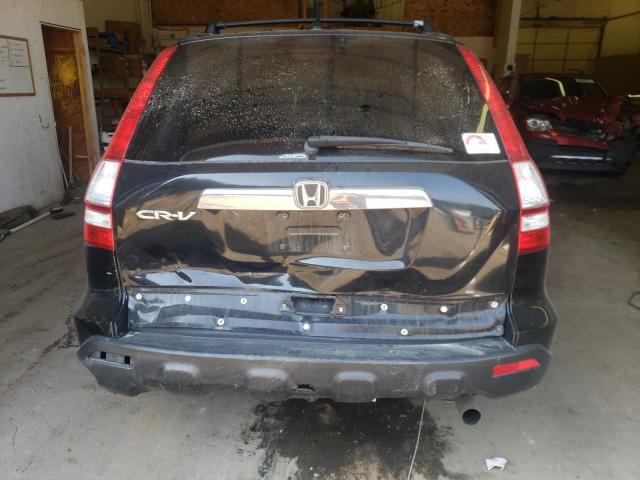 JHLRE48777C118284 - 2007 HONDA CR-V EXL BLACK photo 6