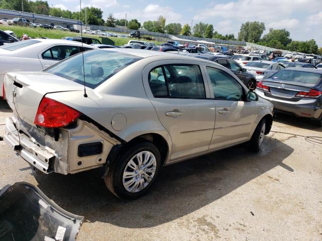 1G1AT58H197260911 - 2009 CHEVROLET COBALT LT BEIGE photo 3