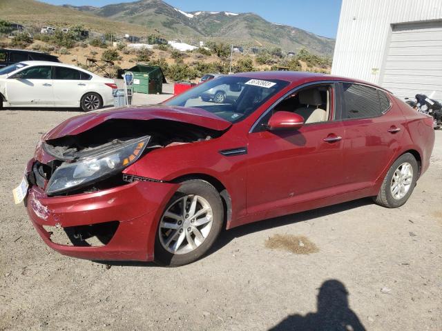 5XXGM4A72CG021618 - 2012 KIA OPTIMA LX RED photo 1