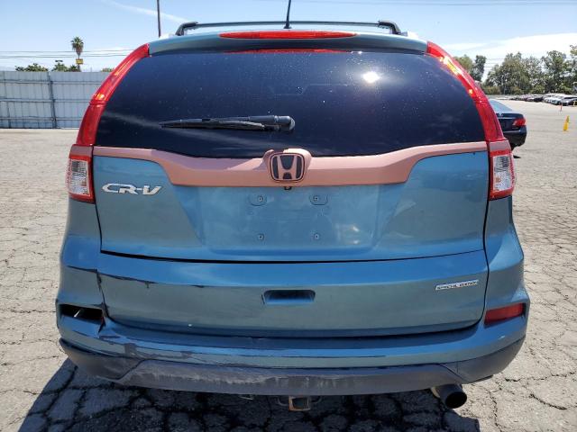 2HKRM3H49GH509523 - 2016 HONDA CR-V SE TEAL photo 6