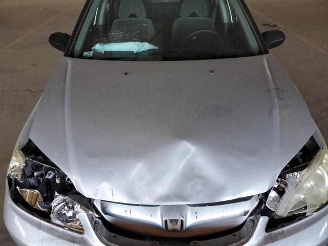 1HGES16315L024659 - 2005 HONDA CIVIC DX VP ვერცხლისფერი ფოტო 11
