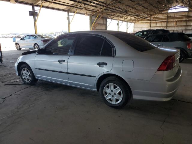 1HGES16315L024659 - 2005 HONDA CIVIC DX VP ვერცხლისფერი ფოტო 2