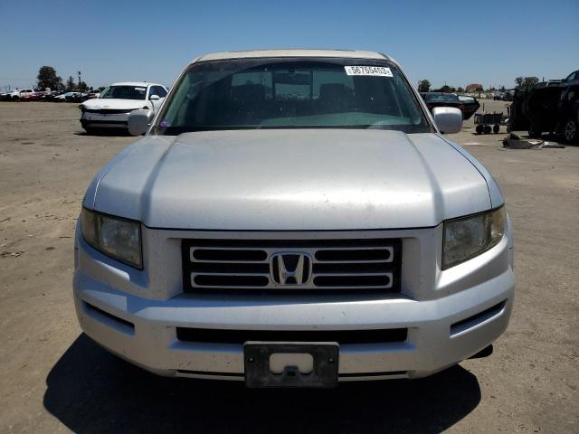 2HJYK16587H550232 - 2007 HONDA RIDGELINE RTL SILVER photo 5