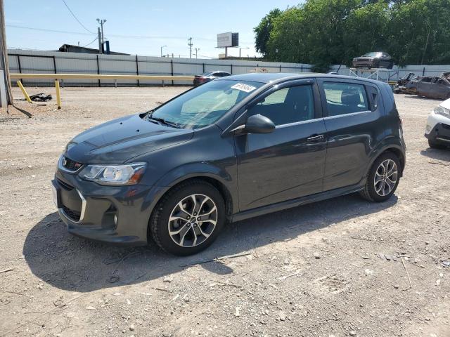 1G1JD6SB9K4134066 - 2019 CHEVROLET SONIC LT BLACK photo 1