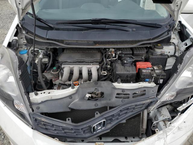 JHMGE8H52DC059343 - 2013 HONDA FIT SPORT თეთრი ფოტო 12