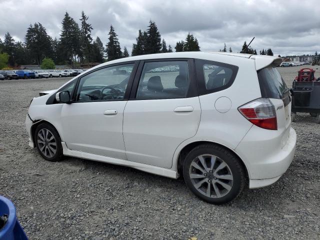 JHMGE8H52DC059343 - 2013 HONDA FIT SPORT თეთრი ფოტო 2