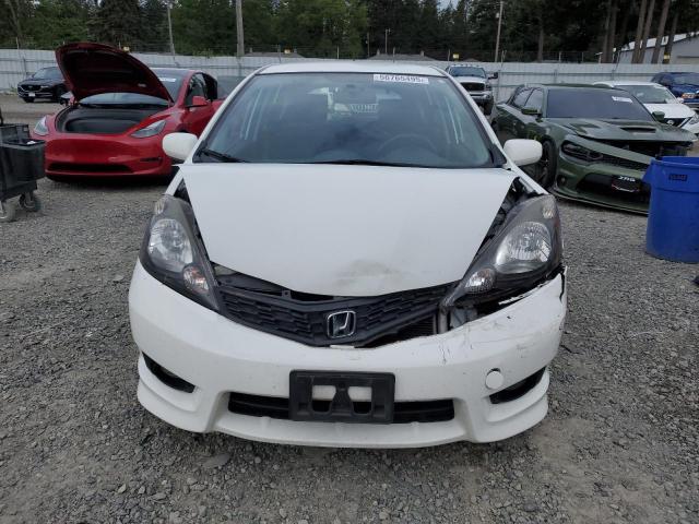 JHMGE8H52DC059343 - 2013 HONDA FIT SPORT თეთრი ფოტო 5