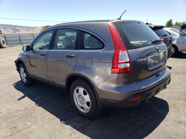 5J6RE38399L022089 - 2009 HONDA CR-V LX GRAY photo 2