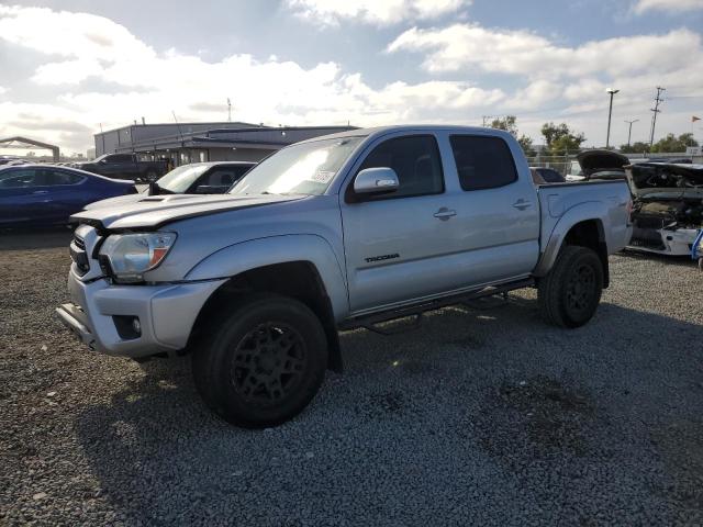 3TMJU4GN1CM127231 - 2012 TOYOTA TACOMA DOUBLE CAB PRERUNNER SILVER photo 1