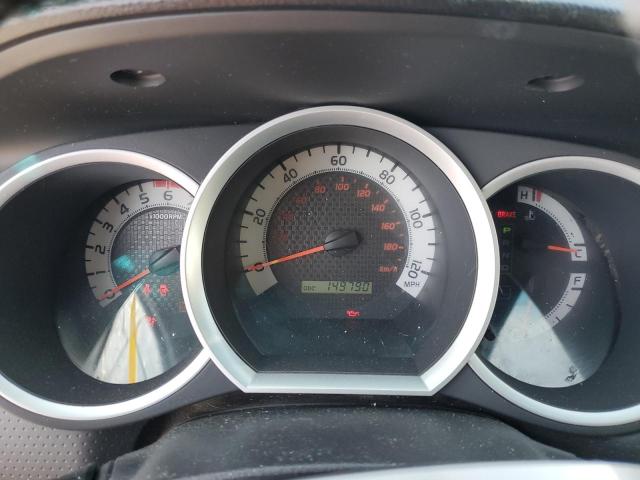 3TMJU4GN1CM127231 - 2012 TOYOTA TACOMA DOUBLE CAB PRERUNNER SILVER photo 9