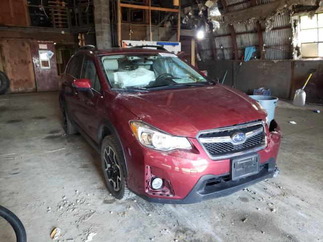 JF2GPANCXHH281063 - 2017 SUBARU CROSSTREK LIMITED RED photo 1