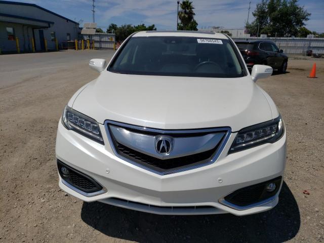 5J8TB4H74HL035510 - 2017 ACURA RDX ADVANCE WHITE photo 5