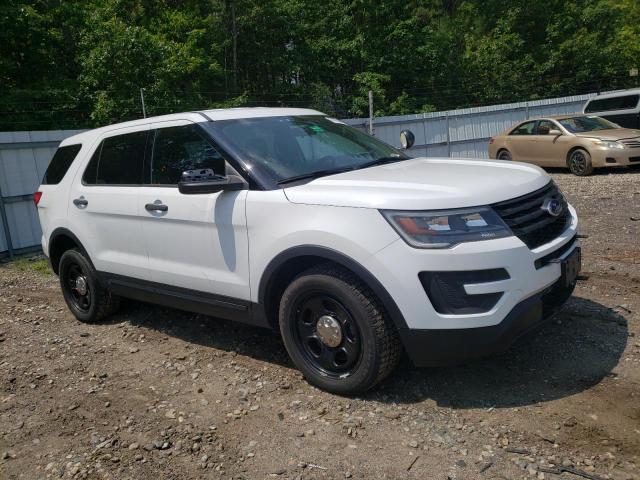 1FM5K8AR9JGA32199 - 2018 FORD EXPLORER POLICE INTERCEPTOR WHITE photo 4