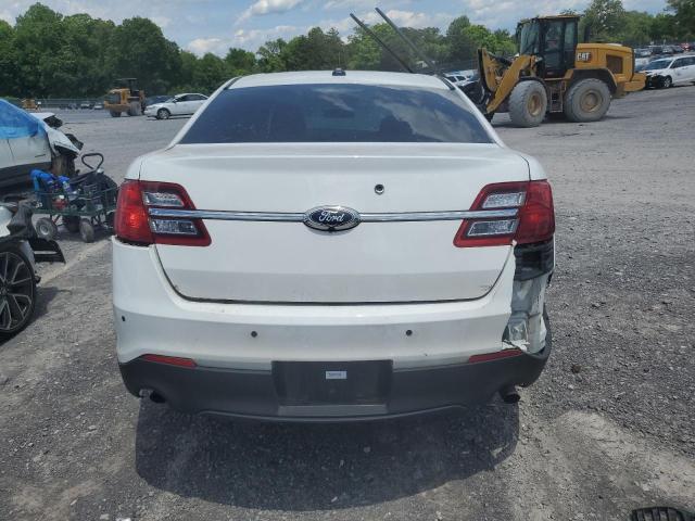 1FAHP2L80JG104370 - 2018 FORD TAURUS POLICE INTERCEPTOR WHITE photo 6