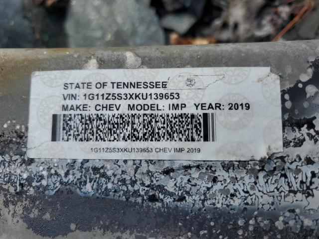 1G11Z5S3XKU139653 - 2019 CHEVROLET IMPALA LT Qara foto 12