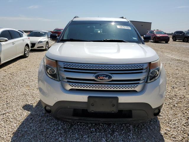 1FM5K7D83EGB36108 - 2014 FORD EXPLORER XLT WHITE photo 5