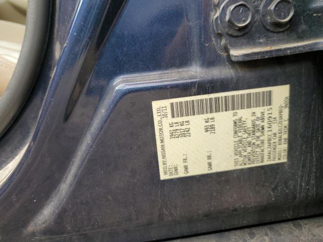 1N4AL2AP8CC160915 - 2012 NISSAN ALTIMA BASE ლურჯი ფოტო 13