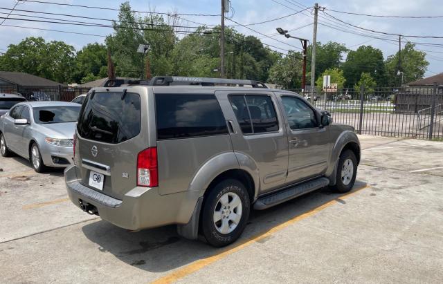 5N1AR18U15C786108 - 2005 NISSAN PATHFINDER LE 绿色 照片 4
