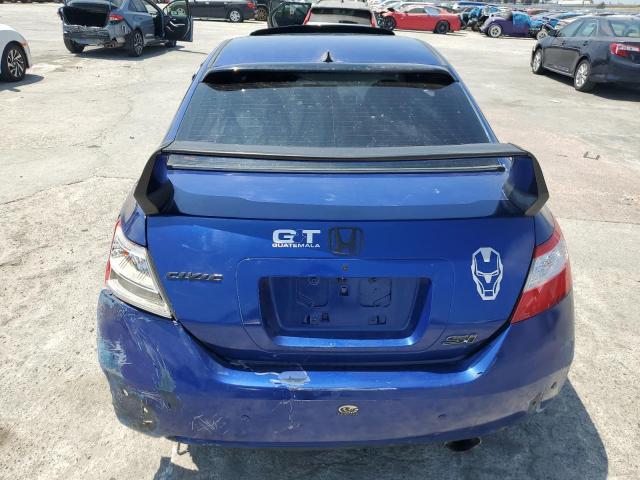 2HGFG21506H712896 - 2006 HONDA CIVIC SI BLUE photo 6