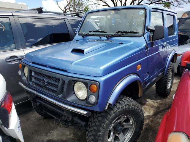 JA22W155777 - 1997 SUZUKI JIMNY BLUE photo 1