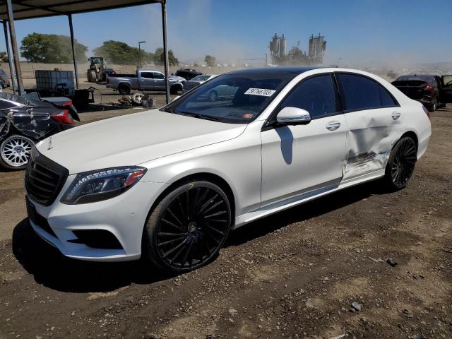 WDDUG8CB9HA317828 - 2017 MERCEDES-BENZ S 550 WHITE photo 1