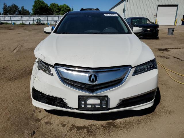 19UUB1F5XFA801267 - 2015 ACURA TLX TECH WHITE photo 5