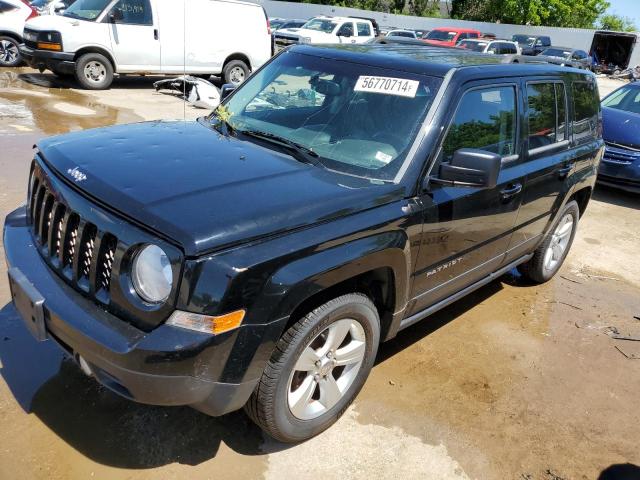 1C4NJPBB5ED585457 - 2014 JEEP PATRIOT SPORT BLACK photo 1