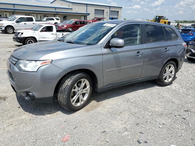 JA4AD3A35EZ018008 - 2014 MITSUBISHI OUTLANDER SE SILVER photo 1