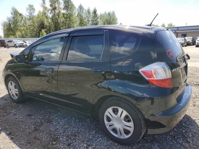 JHMGE88229C006803 - 2009 HONDA FIT BLACK photo 2