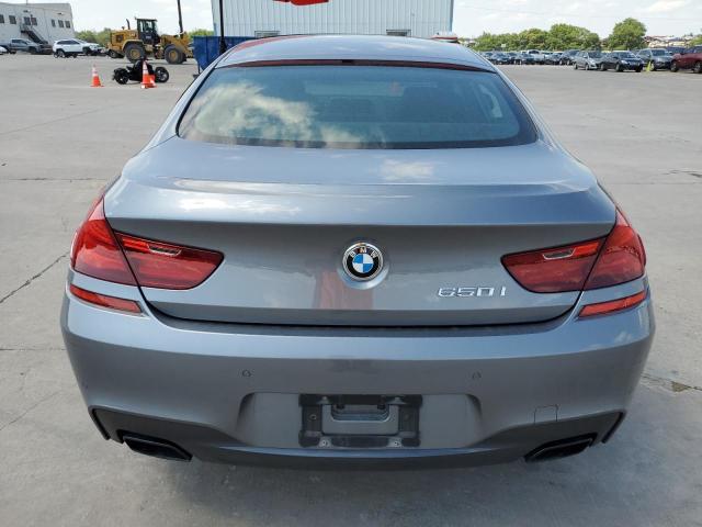 WBA6D4C5XGD977465 - 2016 BMW 650 I GRAN COUPE GRAY photo 6