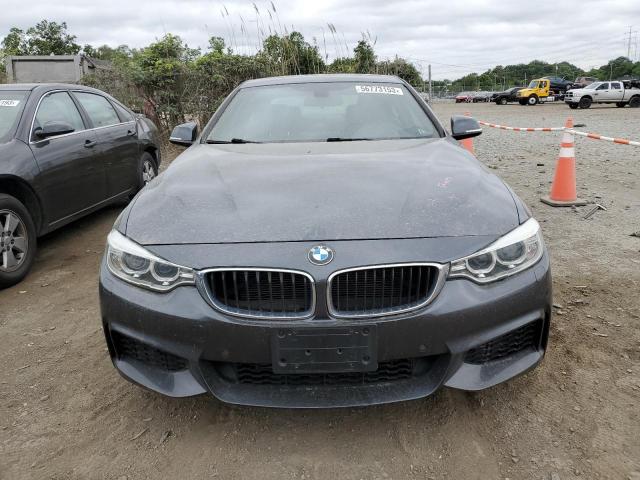 WBA3N9C53EK245233 - 2014 BMW 428 XI GRAY photo 5