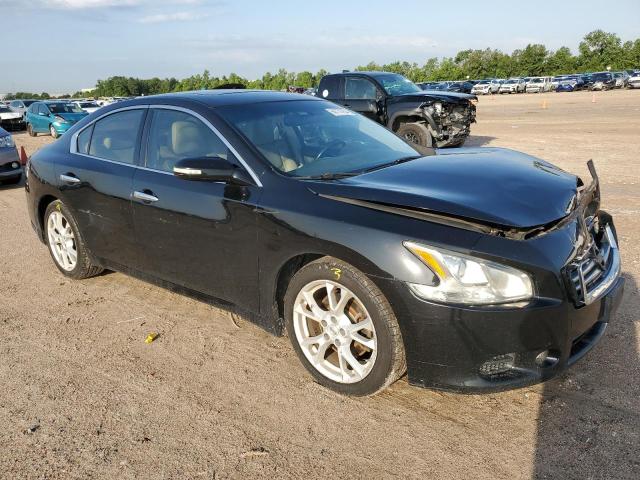 1N4AA5AP8DC801585 - 2013 NISSAN MAXIMA S BLACK photo 4