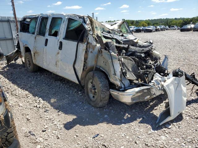 1GJW7FFF7H1132482 - 2017 GMC SAVANA G2500 LT WHITE photo 1