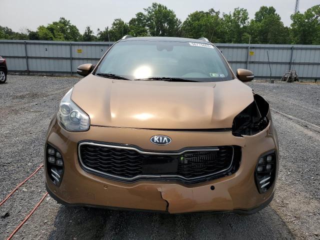 KNDPRCA60H7094697 - 2017 KIA SPORTAGE SX GOLD photo 5