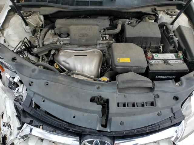 4T4BF1FK6FR487035 - 2015 TOYOTA CAMRY LE WHITE photo 11