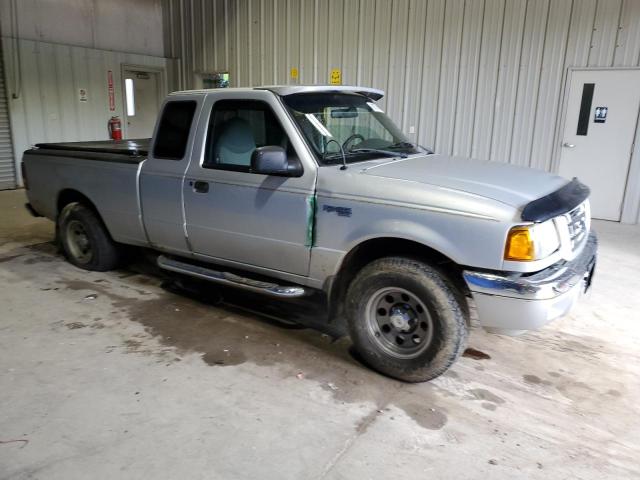 1FTYR14V22PB75655 - 2002 FORD RANGER SUPER CAB Stříbrná fotografie 4