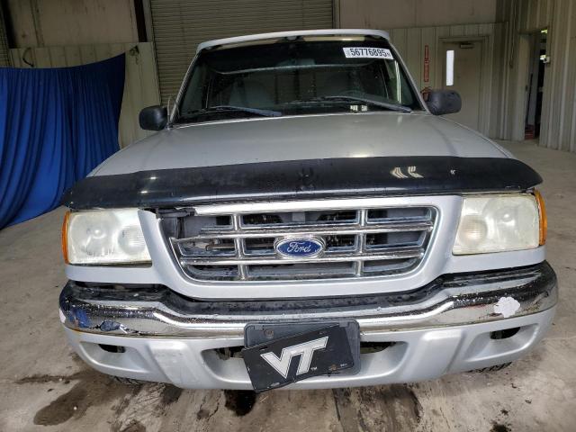 1FTYR14V22PB75655 - 2002 FORD RANGER SUPER CAB Stříbrná fotografie 5