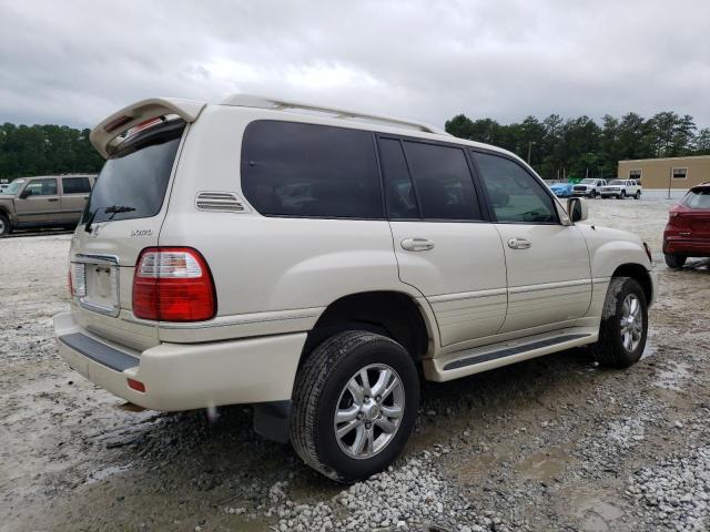 JTJHT00W243539722 - 2004 LEXUS LX 470 BEIGE photo 3