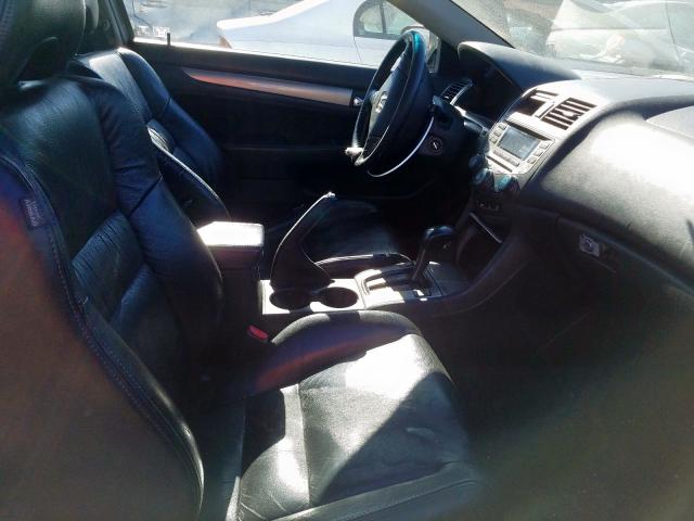 1HGCM82677A000374 - 2007 HONDA ACCORD EX  photo 5