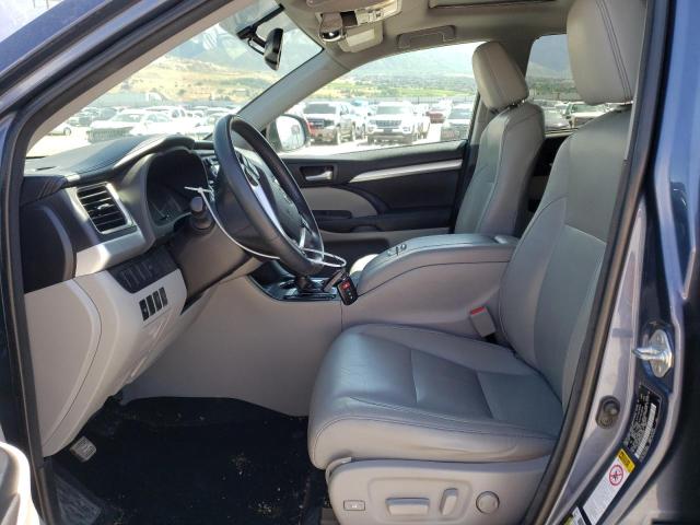 5TDJKRFH4GS282067 - 2016 TOYOTA HIGHLANDER XLE Mavi foto 7