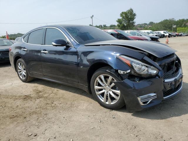 JN1BY1ARXJM220165 - 2018 INFINITI Q70 3.7 LUXE BLUE photo 4