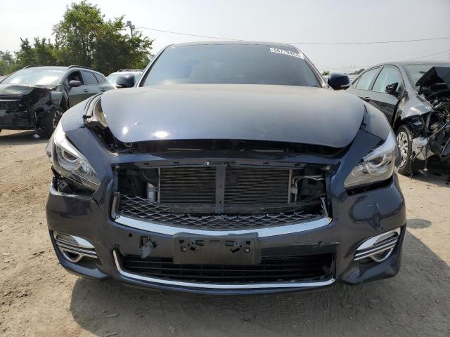 JN1BY1ARXJM220165 - 2018 INFINITI Q70 3.7 LUXE BLUE photo 5