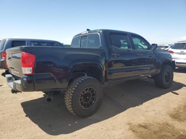 3TMCZ5AN1GM035633 - 2016 TOYOTA TACOMA DOUBLE CAB BLACK photo 3