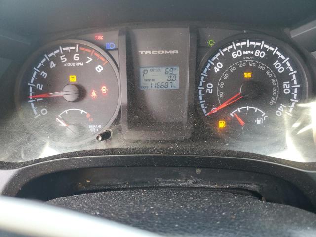 3TMCZ5AN1GM035633 - 2016 TOYOTA TACOMA DOUBLE CAB BLACK photo 9